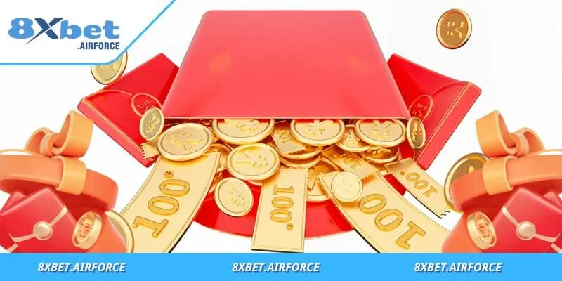 Giao diện trang chủ khuyến mãi 8XBET với banner nổi bật